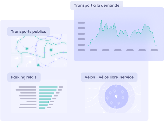 illustration Mobility Analytic - home page